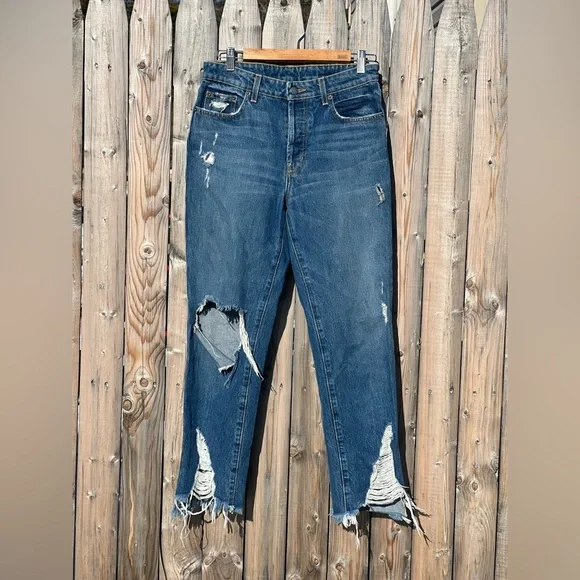 CARMAR Chara Emelia distressed Crop Jeans - Picture 3 of 14
